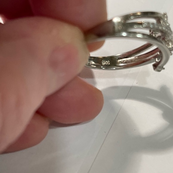 Scattered MOISSANITE BLING ring! 925 & Triple Rhodium Plated. Color D, VVS1 - Picture 6 of 7